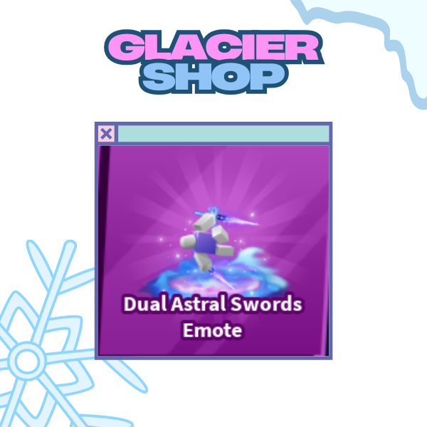 Dual Astral Swords Emote ( Limited )