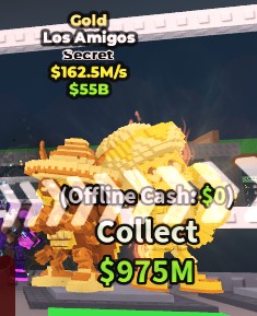 (GOLD) LOS AMIGOS 162.M/s! INSTANT DELIVERY!