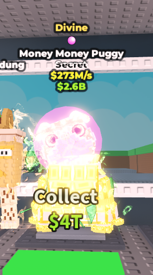 Rare!!! Divine Money Money Puggy
