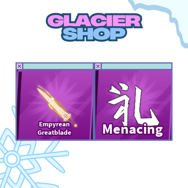 Empyrean Greatblade + Emote ( Limited Set )