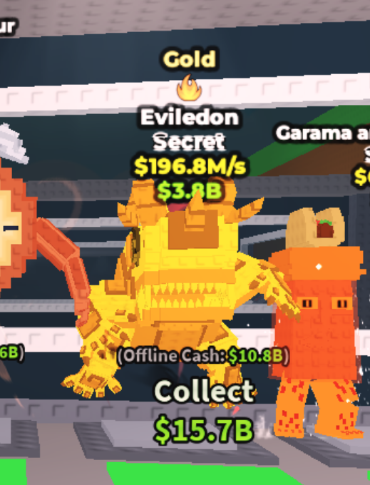 ⚡ Gold Eviledon 196.8M/s fast and secure ⚡