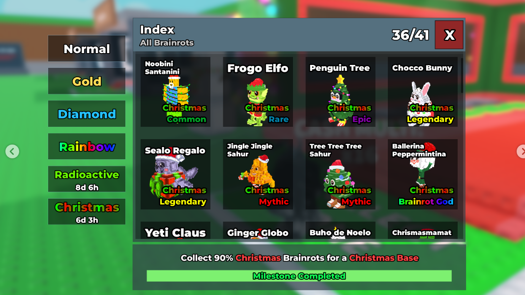 🎄 Christmas Base 36/36 Index fast and secure 🎄