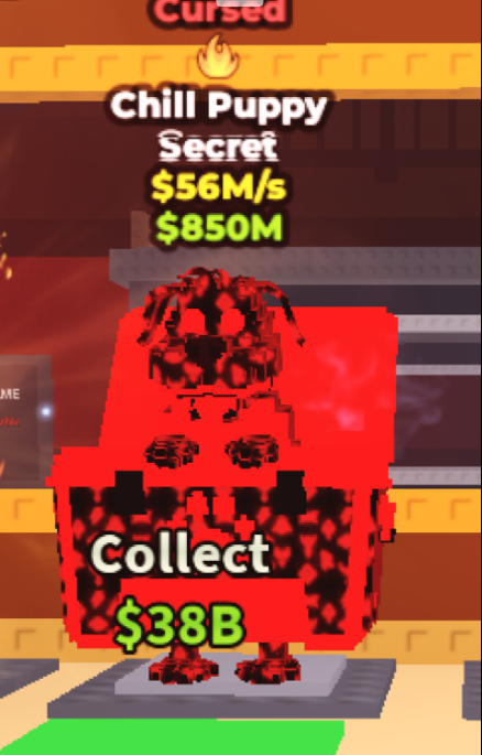 🐶 Chill Puppy 56M/s Cursed Mutation 1 Trait fast and secure 🐶