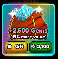2500 Gems | All Star Tower Defense X | Fast Delivery