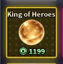 Sailor Piece - King of Heroes【1199R】