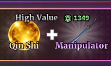 Sailor Piece - High Value（Qin Shi + Manipulator)【1349R】