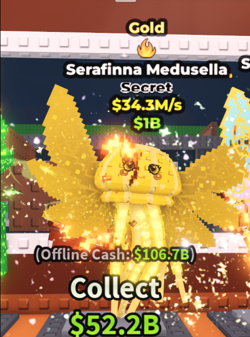 🥇 Serafinna Medusella Gold 34.3M/s fast and secure 🥇