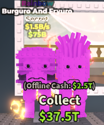 🌈 Burguro And Fryuro 1.5B/s 🌈Steal a Brainrot✅ Instant Delivery ✅