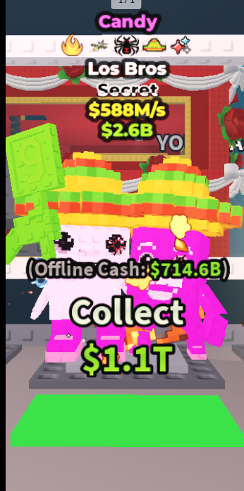 🍬 Candy Los Bros 588M/s (5 Traits) | Fast & Secure 🍬