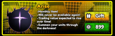 Arise | All Star Tower Defense X | Fast Delivery