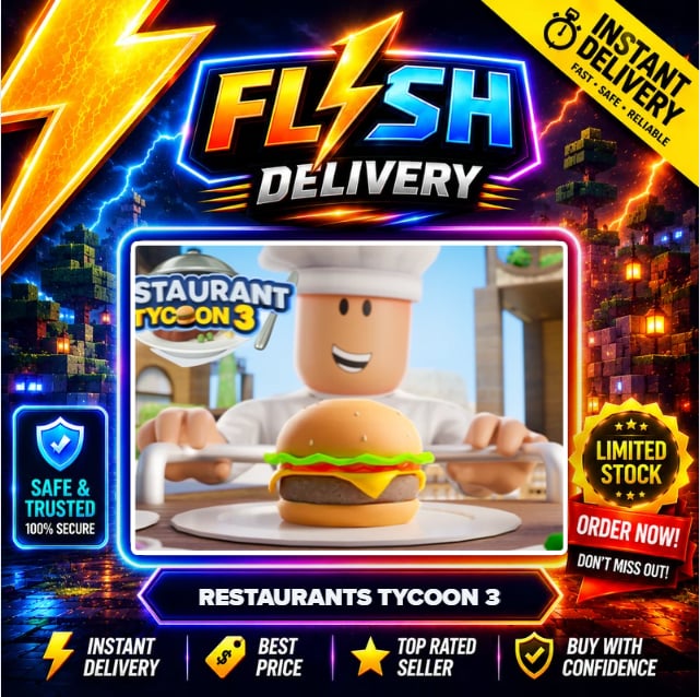 3X CUSTOMER LUCK - RESTAURANTS TYCOON 3 299R