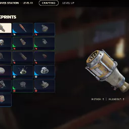 Explosives Station Max Level 0 > 3