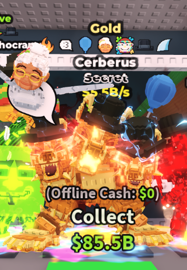 Gold Cerberus (5.5B/s) – SECRET – STEAL A BRAINROT – FAST DELIVERY & TRUSTED #L5QV3X