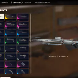 Gunsmith Max level 0 > 3