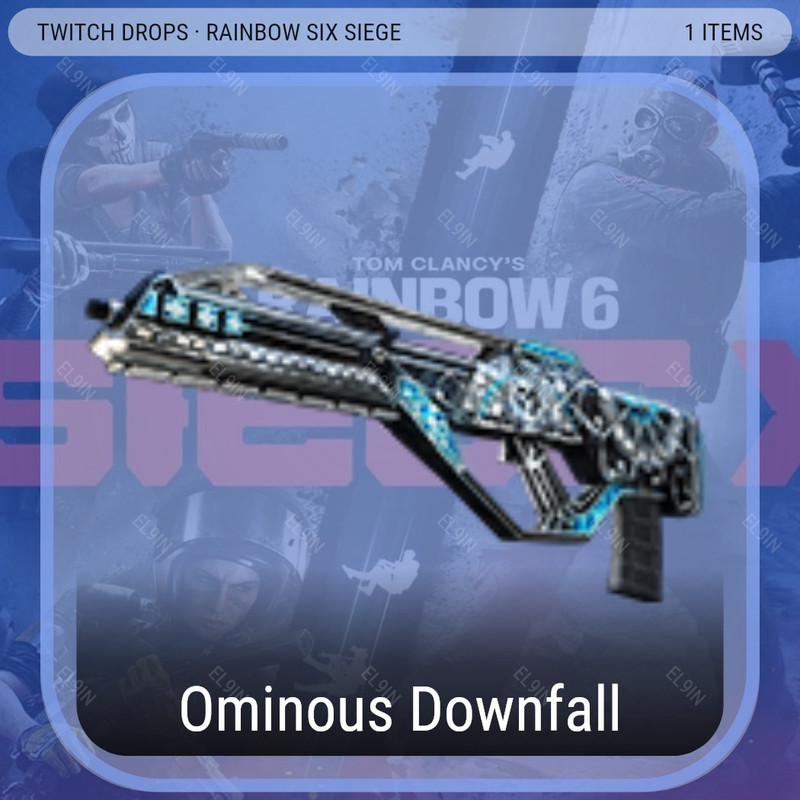 💜 Twitch Drops ✅ R6S Doktor's Curse 26 🌐 Rainbow Six Siege [Total 1 Items]