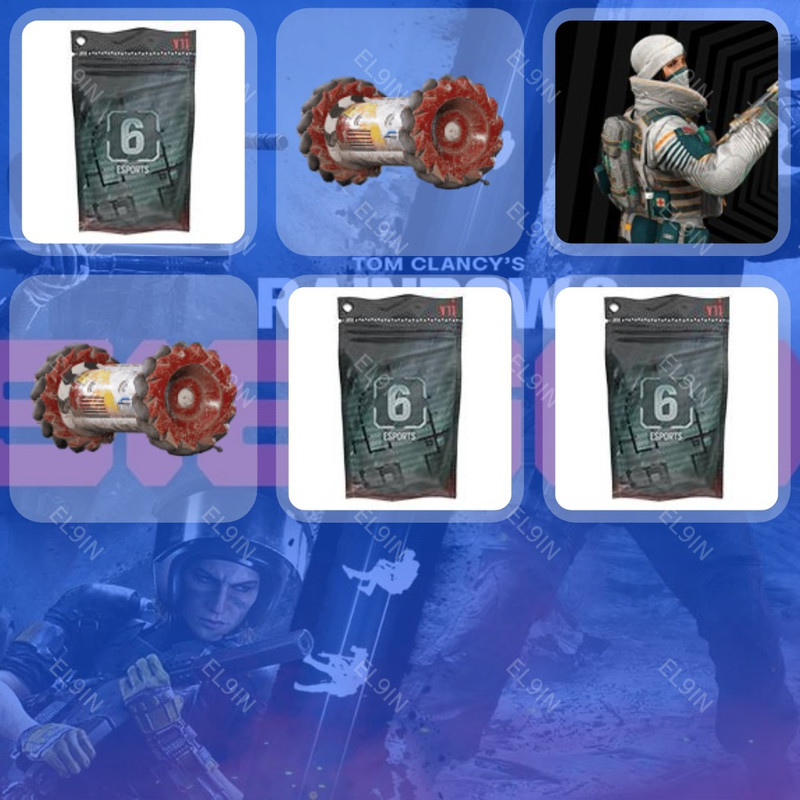 ⚡️ Twitch Drops 🌐 R6S S2 2026 14 🌌 Rainbow Six Siege [Total 6 Items]
