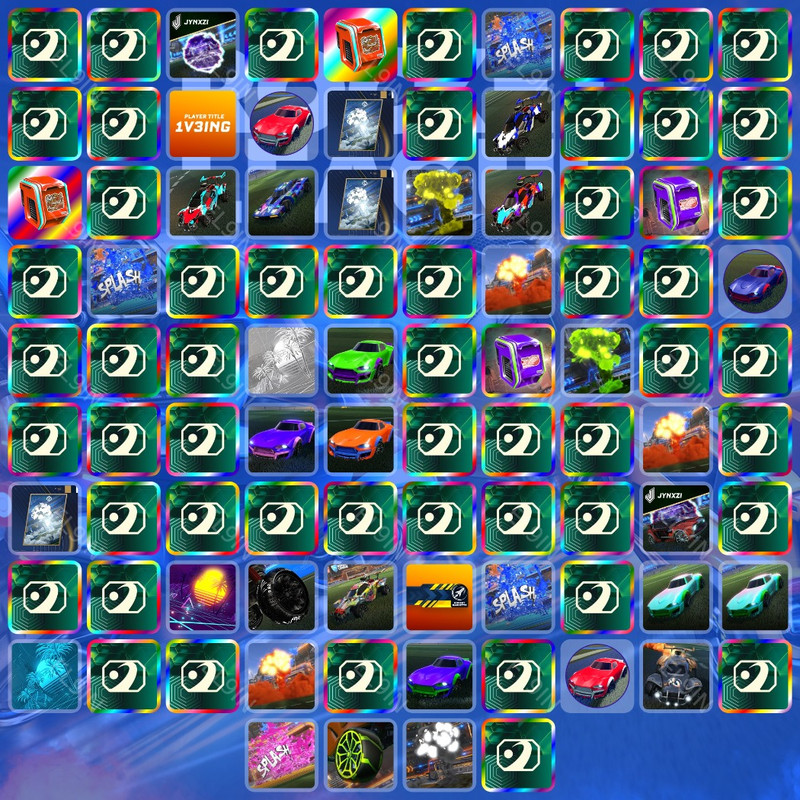👑 Twitch Drops ⚡️ The General x RL ⚡️ Rocket League [Total 94 Items]