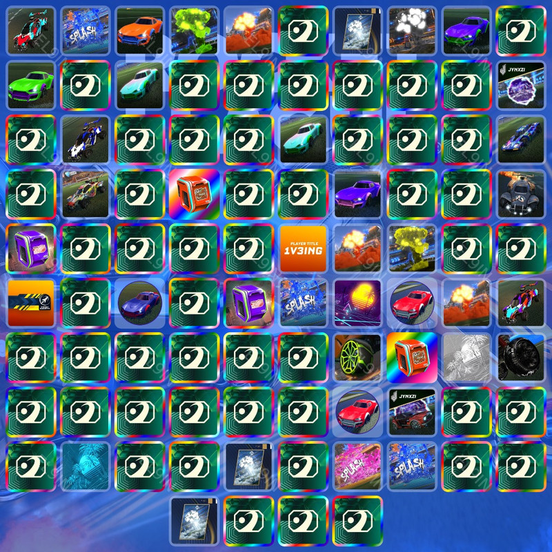 🧙‍♂️ Twitch Drops 👑 The General x RL ❤️ Rocket League [Total 94 Items]