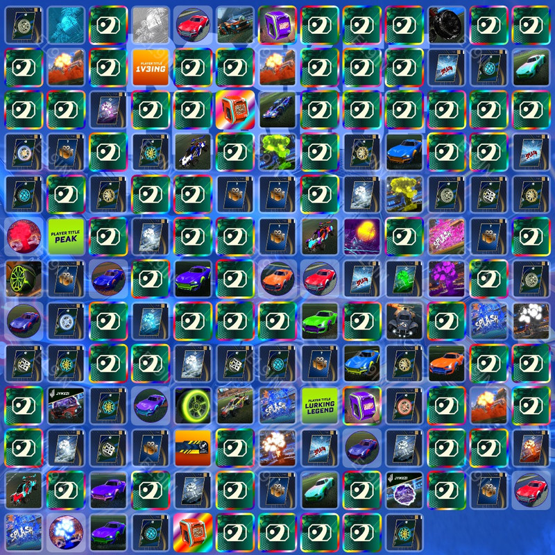 🧙‍♂️ Twitch Drops ❤️ RL World Championship 🧨 Rocket League [Total 166 Items]
