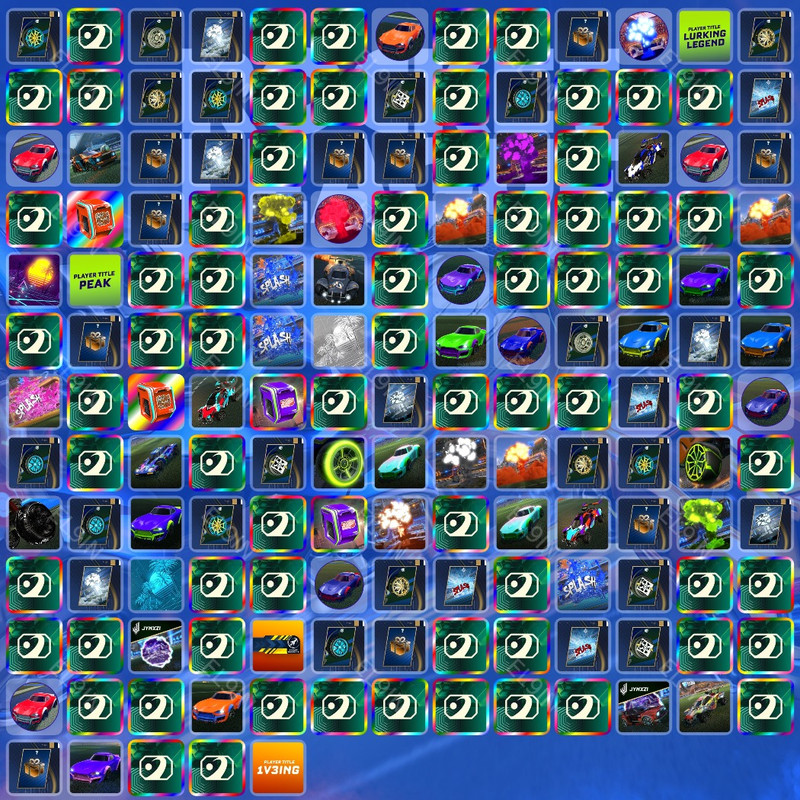 🌐 Twitch Drops 🧨 RL World Championship 💜 Rocket League [Total 161 Items]