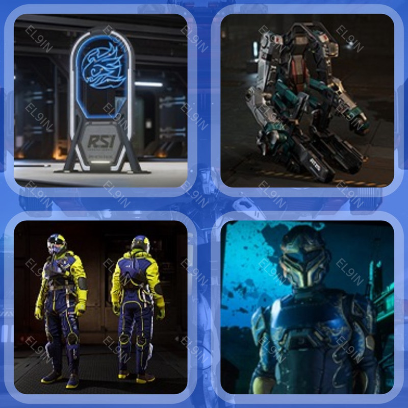 🌌 Twitch Drops 💎 RSI Discovery ❤️ Star Citizen [Total 4 Items]