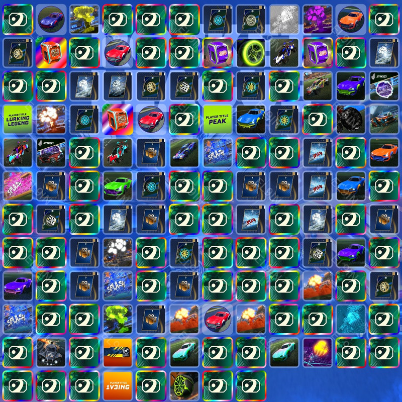 💎 Twitch Drops ❤️ First Touch Awards 👑 Rocket League [Total 140 Items]