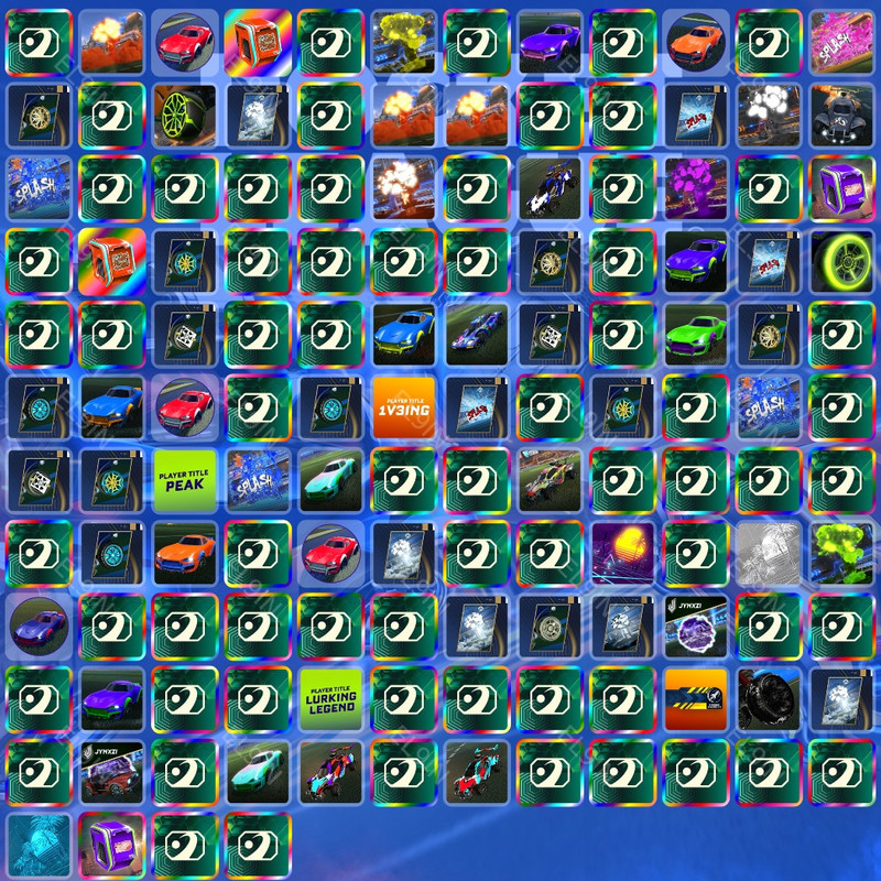 🧨 Twitch Drops 💎 RL World Championship 💎 Rocket League [Total 136 Items]