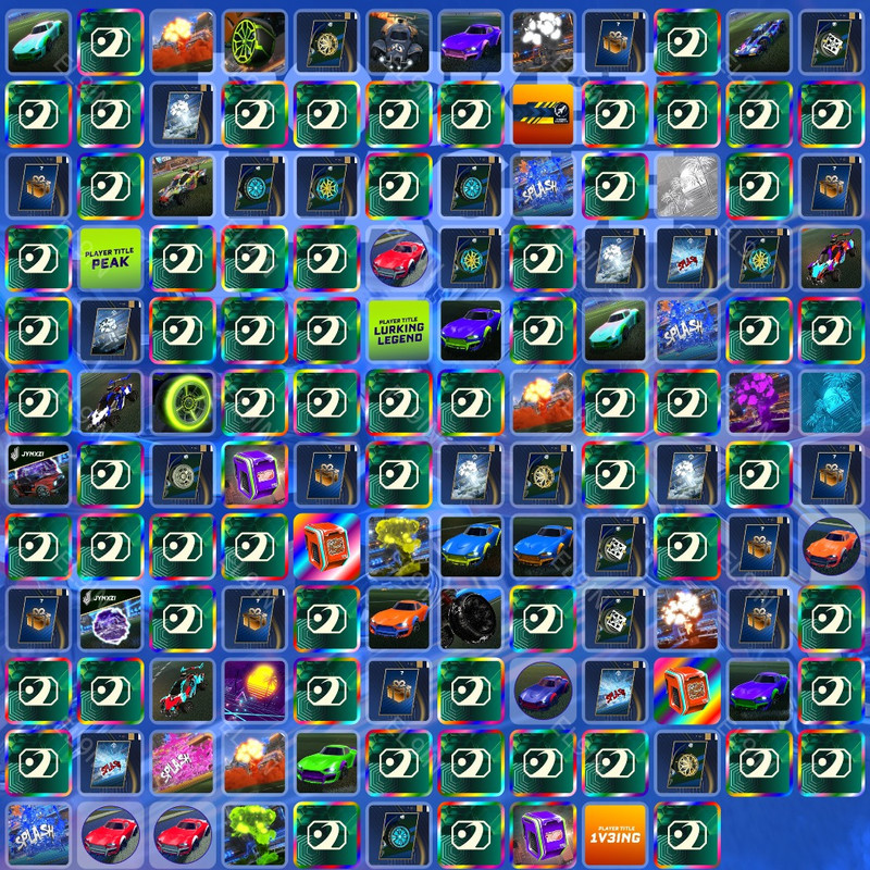 🌌 Twitch Drops 🧨 First Touch Awards 🧙‍♂️ Rocket League [Total 142 Items]