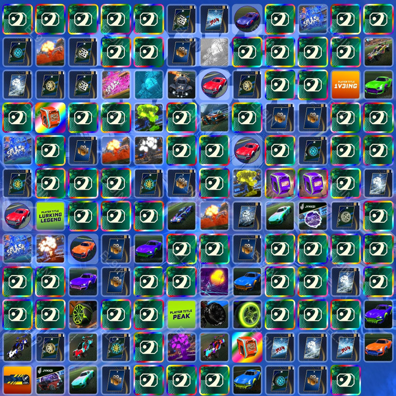 🌌 Twitch Drops 👑 First Touch Awards 🌌 Rocket League [Total 143 Items]