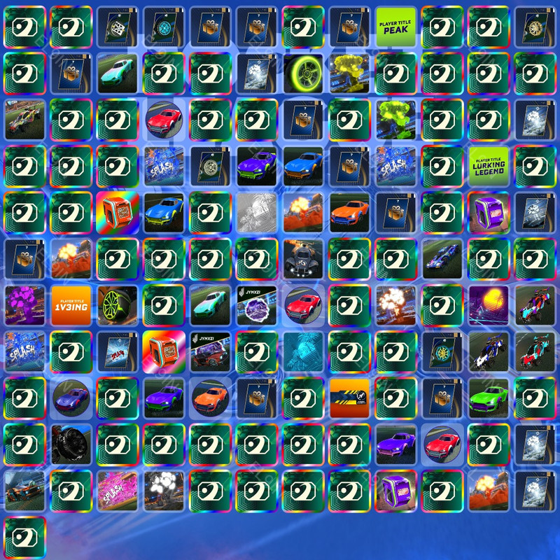 🌐 Twitch Drops 💜 CRL League Play ❤️ Rocket League [Total 133 Items]
