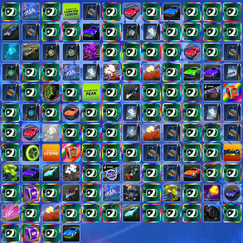 ❤️ Twitch Drops ❤️ First Touch Awards ⚡️ Rocket League [Total 136 Items]