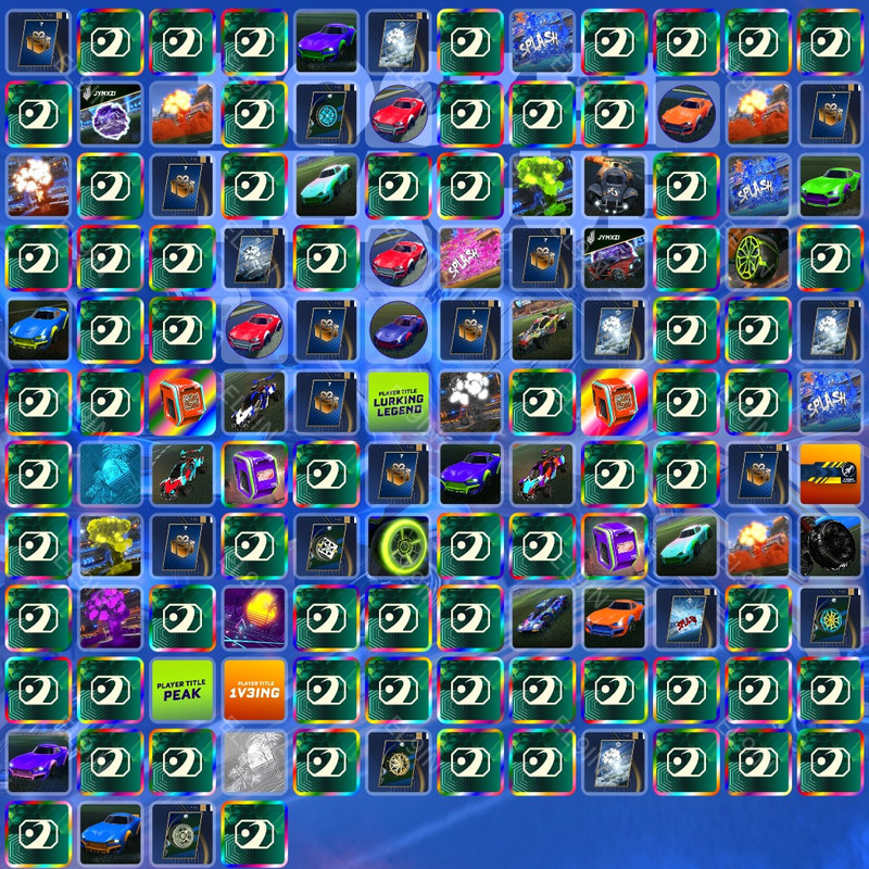 🌐 Twitch Drops 💎 First Touch Awards 🌌 Rocket League [Total 136 Items]