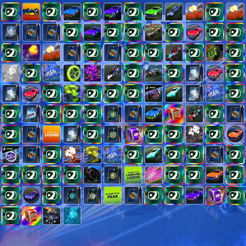 🌐 Twitch Drops 🌐 Kai x Speed Play RL! ⚡️ Rocket League [Total 124 Items]