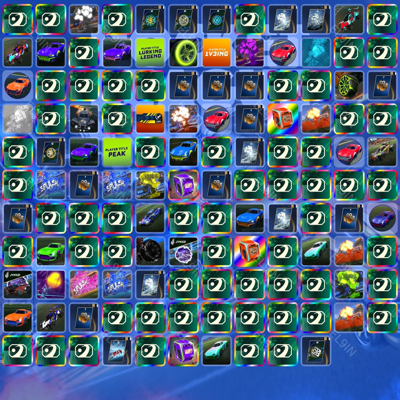 💜 Twitch Drops 🌌 CRL League Play 🧙‍♂️ Rocket League [Total 130 Items]