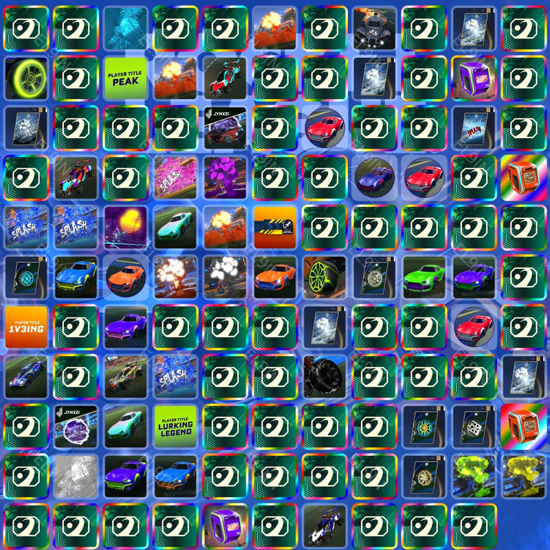 ❤️ Twitch Drops 💜 CRL League Play 🧨 Rocket League [Total 120 Items]