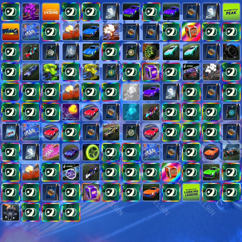 🌌 Twitch Drops ❤️ Kai x Speed Play RL! ❤️ Rocket League [Total 124 Items]