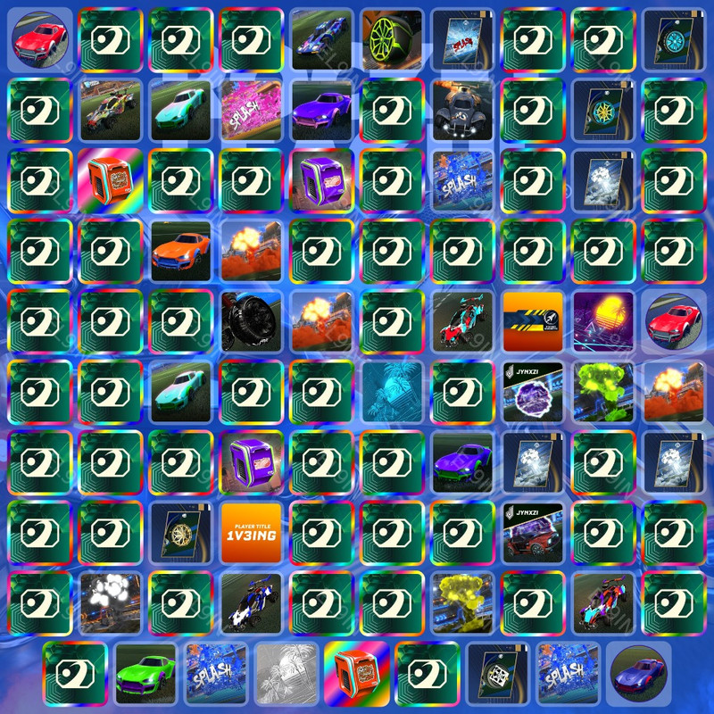 ❤️ Twitch Drops 👑 RL x EWC 2026 🧨 Rocket League [Total 99 Items]