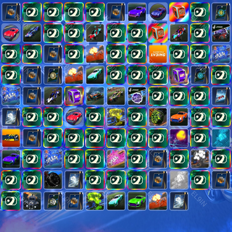 🧙‍♂️ Twitch Drops 🌌 RL x EWC 2026 💎 Rocket League [Total 108 Items]