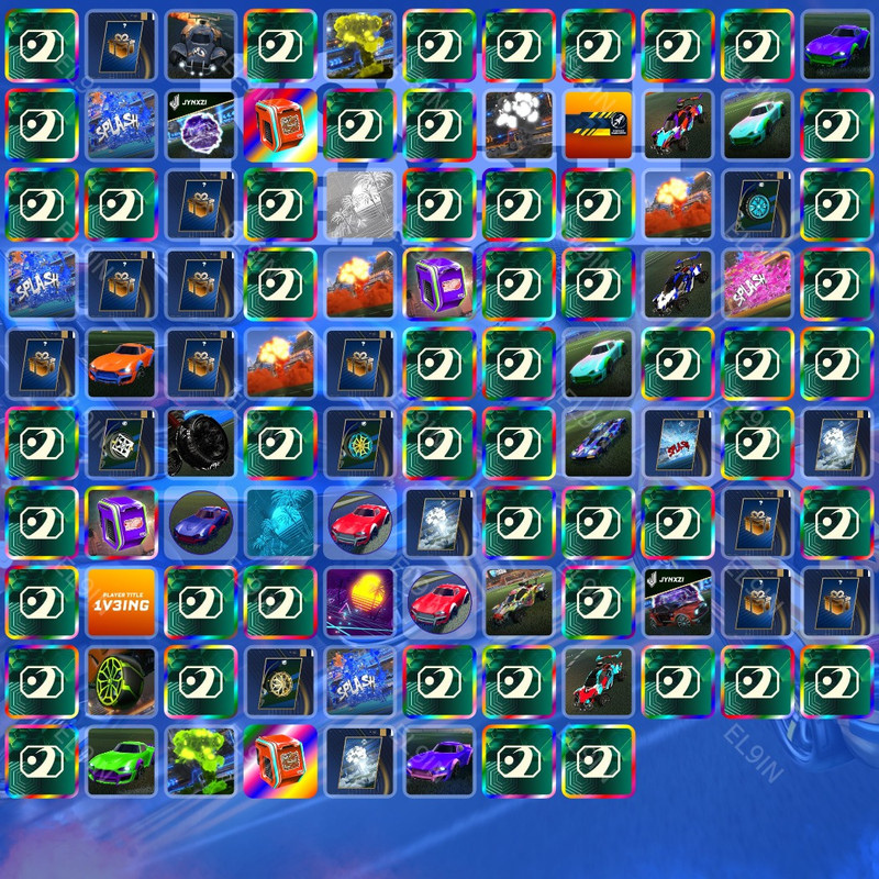 🌐 Twitch Drops 💎 RL x EWC 2026 🧨 Rocket League [Total 107 Items]