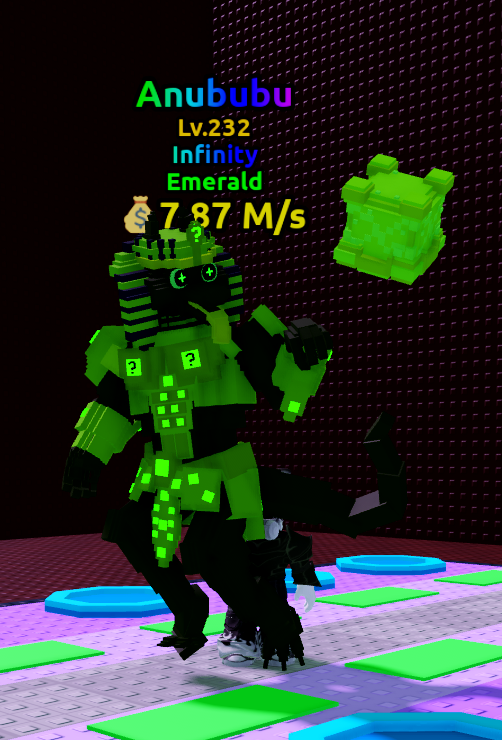 Anububu Emerland 7.87m/s Lv232 | Escape Tsunami For brainrots