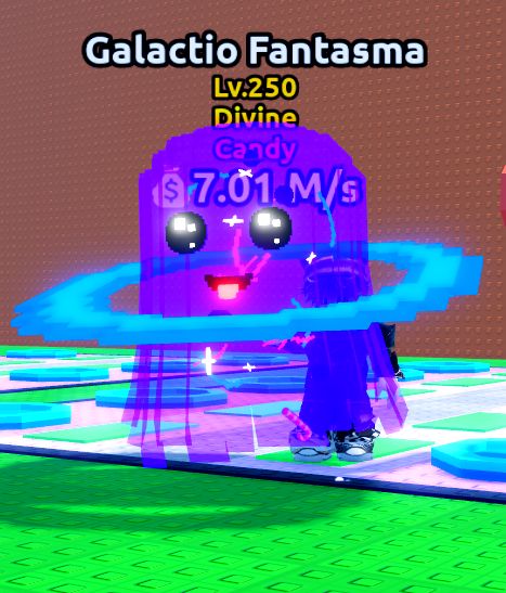 Galactio Fantasma 7.01M/s Candy Divine Lv250 | Escape Tsunami For Brainrots