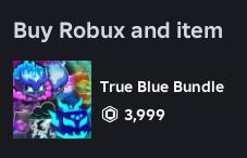 Blox Fruits - True Blue Bundle【3999R】