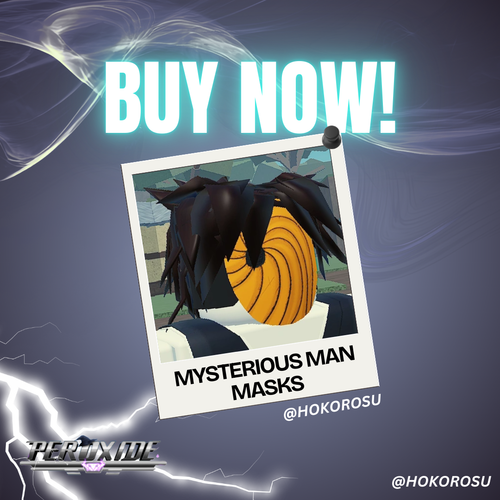 [Peroxide] - Mysterious Man Masks | ✅FAST DELIVERY✅