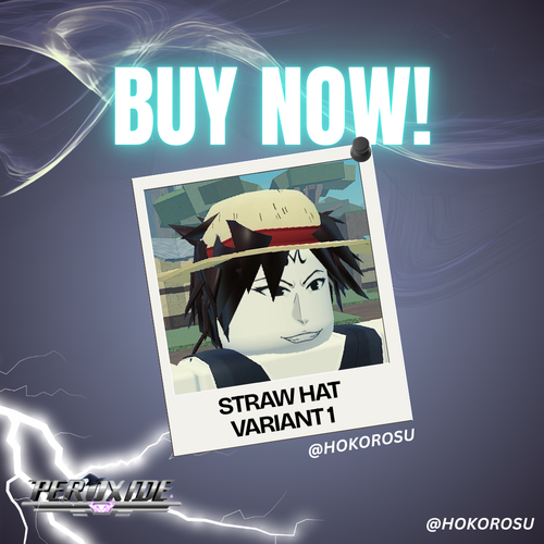 [Peroxide] - Straw Hat Variant 1 | ✅FAST DELIVERY✅
