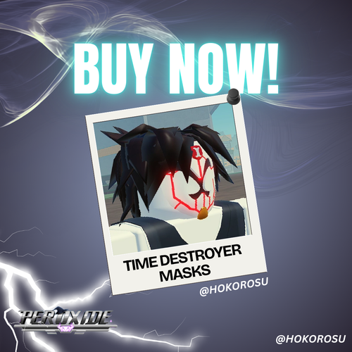 [Peroxide] - Time Destroyer Masks | ✅FAST DELIVERY✅