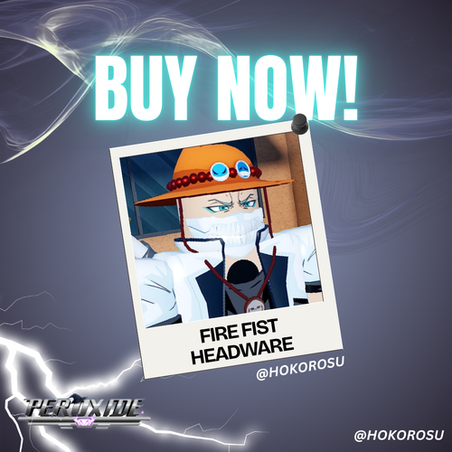 [Peroxide] - Fire Fist Headware | ✅FAST DELIVERY✅