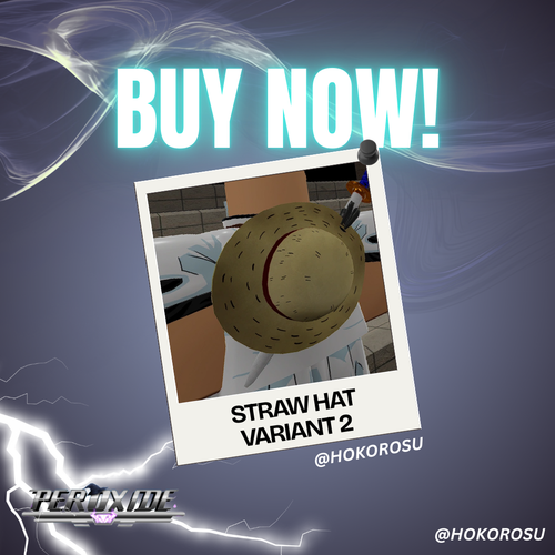 [Peroxide] - Straw Hat Variant 2 | ✅FAST DELIVERY✅