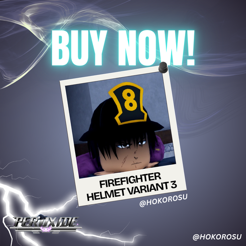 [Peroxide] - Firefighter Helmet Variant 3| ✅FAST DELIVERY✅