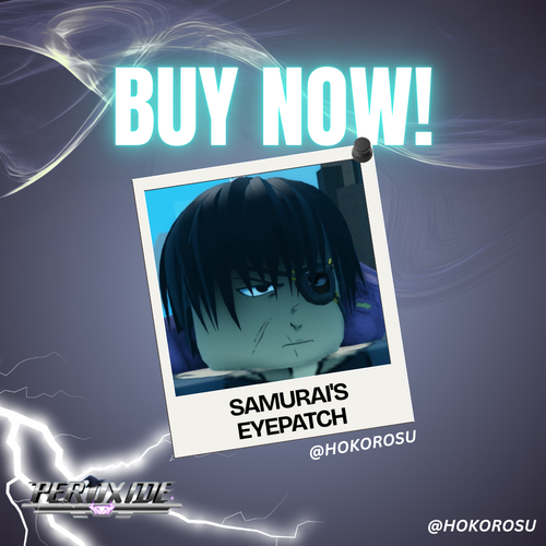 [Peroxide] -  Samurais Eyepatch | ✅FAST DELIVERY✅