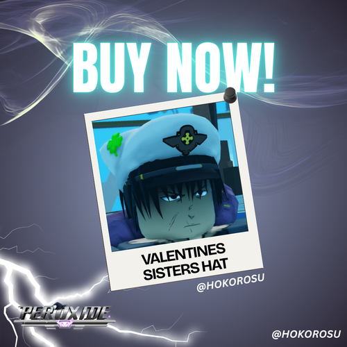 [Peroxide] - Valentine Sisters Hat | ✅FAST DELIVERY✅